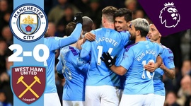 Premier League: Man City 2 - 0 West Ham (2019-2020)