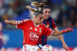 Benfica sofre pesada derrota frente ao FC Barcelona na Liga dos Campeões Feminina