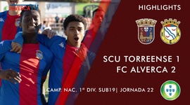 Juniores A S19 I Divisão: Torreense 1 - 2 Alverca (2022-2023)