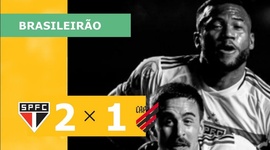 Brasileirão: São Paulo 2 - 1 Athletico-PR (2023)