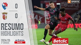 Liga Portugal Betclic: Gil Vicente 0 - 0 Sp. Braga (2024-2025)