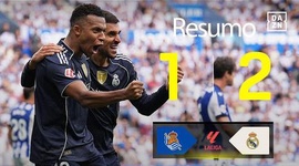 La Liga: Real Sociedad 1 - 2 Real Madrid (2025-2026)