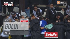 Liga Portugal Betclic: Farense vs V. Guimarães, Golo 2-2 Neto (2024-2025)