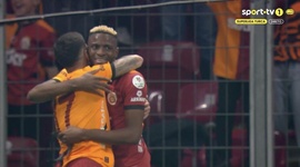 Super Ligi: Galatasaray vs Antalyaspor, Golo 1-0 V. Osimhen (2024-2025)