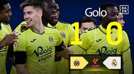 La Liga: Villarreal vs Real Madrid, Golo 1-0 Foyth (2024-2025)