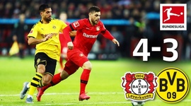 Bundesliga: Leverkusen 4 - 3 Dortmund (2019-2020)