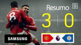 Premier League: Man Utd 3 - 0 Leicester (2024-2025)