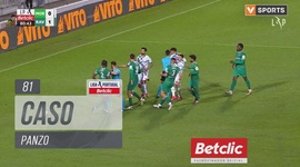 Liga Portugal Betclic: Moreirense vs Rio Ave, Cartão Amarelo Panzo, 81' (2024-2025)