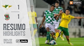 Liga Portugal Bwin: Moreirense 1 - 1 Paços Ferreira (2021-2022)