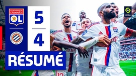 Ligue 1: Lyon 5 - 4 Montpellier (2022-2023)