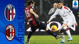 Serie A: Bologna 2 - 3 Milan (2019-2020)