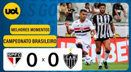 Brasileirão: Atlético-MG 0 - 0 São Paulo (2025)