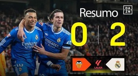 La Liga: Valência 0 - 2 Real Madrid (2025-2026)