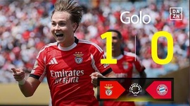 Mundial de Clubes: Benfica vs Bayern München, Golo 1-0 Schjelderup (2025)