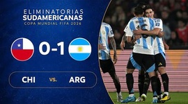 Qualificação Mundial América do Sul: Chile 0 - 1 Argentina (2026)