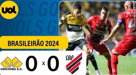 Brasileirão: Criciúma 0 - 0 Athletico-PR (2024)