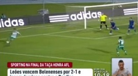 Taça Honra AF Lisboa: Sporting 2 - 1 Belenenses (2014-2015)