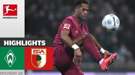 Bundesliga: Werder Bremen 0 - 2 FC Augsburg (2024-2025)