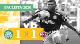 Campeonato Paulista: Palmeiras 1 - 1 Ferroviária (2020)