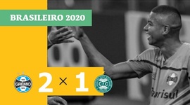 Brasileirão: Grêmio 2 - 1 Coritiba (2020)