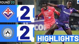 Serie A: Fiorentina 2 - 2 Udinese (2023-2024)