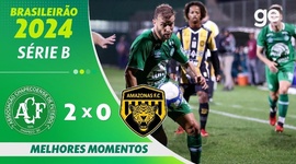 Série B: Chapecoense 2 - 0 Amazonas FC (2024)