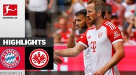 Bundesliga: Bayern München 2 - 1 Frankfurt (2023-2024)