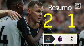 Premier League: Newcastle 2 - 1 Tottenham (2024-2025)