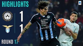 Serie A: Udinese 1 - 1 Lazio (2025-2026)