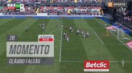 Liga Portugal Betclic: CF Estrela Amadora vs Farense, Jogada Cláudio Falcão, 28' (2024-2025)