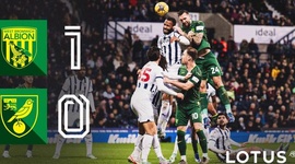 Championship: WBA 1 - 0 Norwich (2023-2024)