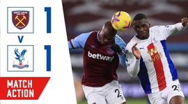 Premier League: West Ham 1 - 1 Crystal Palace (2020-2021)