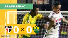 Brasileirão: São Paulo 0 - 0 Cuiabá (2023)