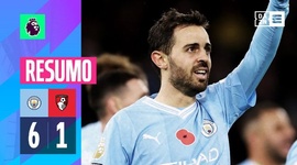Premier League: Man City 6 - 1 AFC Bournemouth (2023-2024)