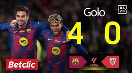 La Liga: Barcelona vs Athletic Bilbao, Golo 4-0 Ferran Torres (2025-2026)