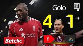 Premier League: Liverpool vs Newcastle, Golo 4-1 Konaté (2025-2026)