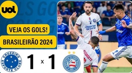 Brasileirão: Cruzeiro 1 - 1 Bahia (2024)
