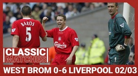 Premier League: WBA 0 - 6 Liverpool (2002-2003)
