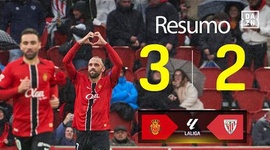 La Liga: Mallorca 3 - 2 Athletic Bilbao (2025-2026)