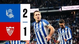 La Liga: Real Sociedad 2 - 1 Sevilla (2025-2026)