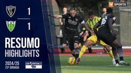 Liga Portugal 2 Meu Super: Ac. Viseu 1 - 1 Tondela (2024-2025)
