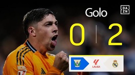 La Liga: Leganés vs Real Madrid, Golo 0-2 Valverde (2024-2025)