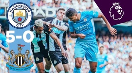 Premier League: Man City 5 - 0 Newcastle (2021-2022)