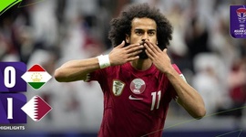 Taça Asiática: Tajiquistão 0 - 1 Qatar (2023)