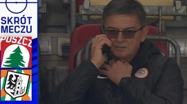 Ekstraklasa: Puszcza Niepolomice 2 - 2 Zaglebie Lubin (2023-2024)