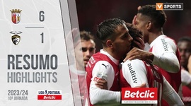 Liga Portugal Betclic: Sp. Braga 6 - 1 Portimonense (2023-2024)
