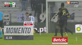 Liga Portugal Betclic: Moreirense vs Farense, Jogada Alan, 50' (2024-2025)