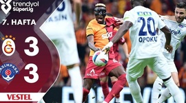 Super Ligi: Galatasaray 3 - 3 Kasimpasa (2024-2025)