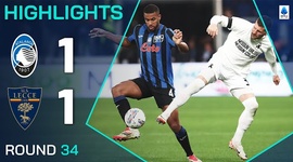 Serie A: Atalanta 1 - 1 Lecce (2024-2025)