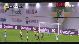Liga Portugal Bwin: Moreirense (1-0) Estoril, Golo Rafael Martins (VAR), 28m (2021-2022)